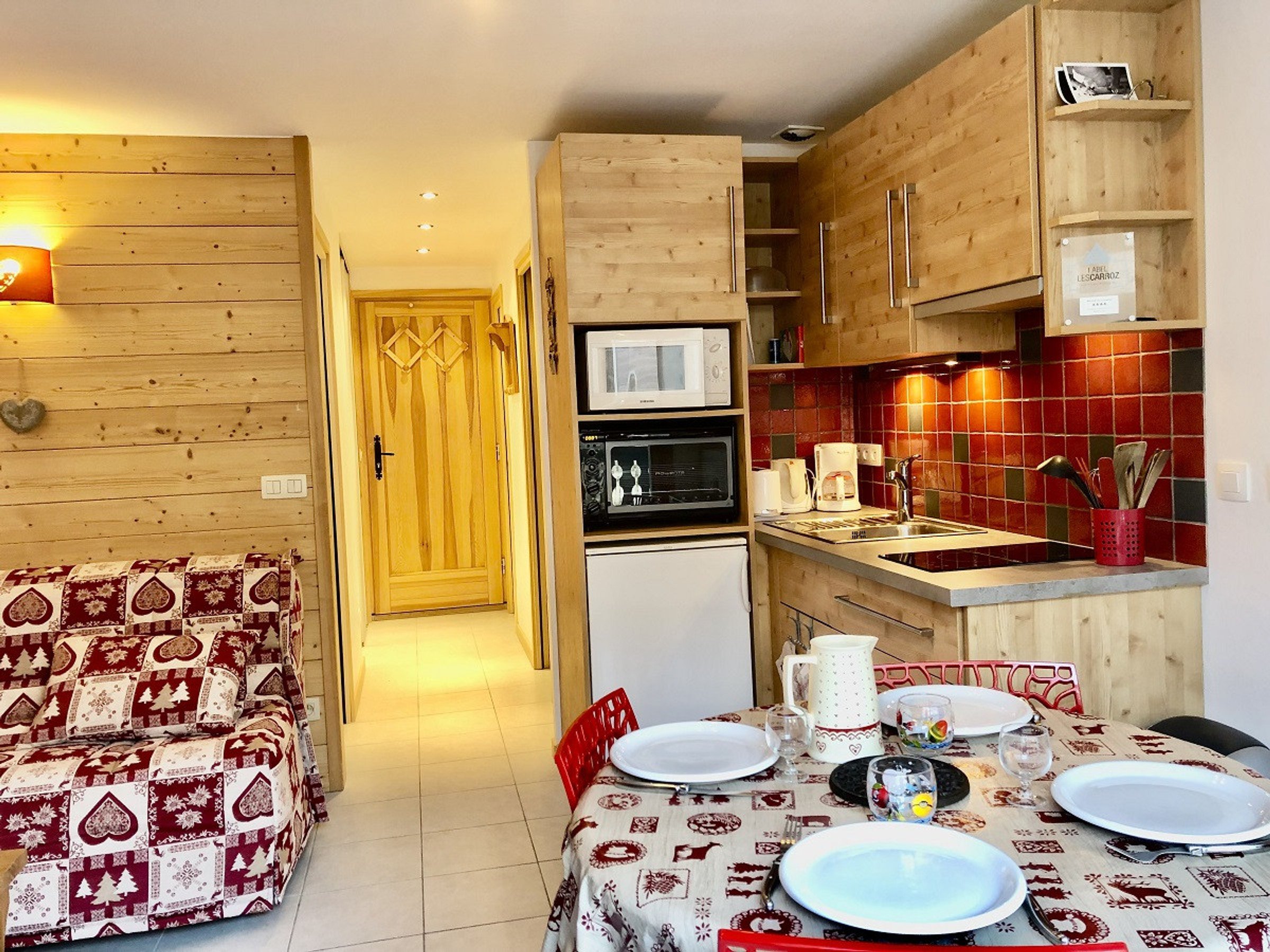 Appartement 2 pièces 4 personnes avec balcon - Appartement 2 pièces 4 personnes avec balcon - Les Carroz d'Araches