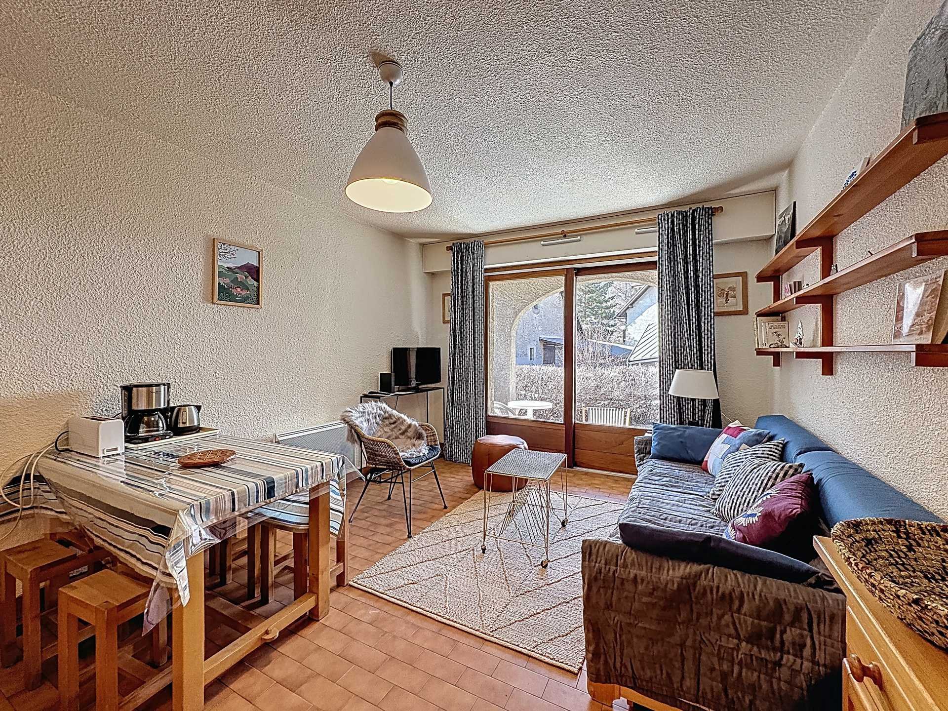 Studio 4 personnes Confort - Appartements ROCHE COLOMBE - Serre Chevalier 1500 - Monêtier Les Bains