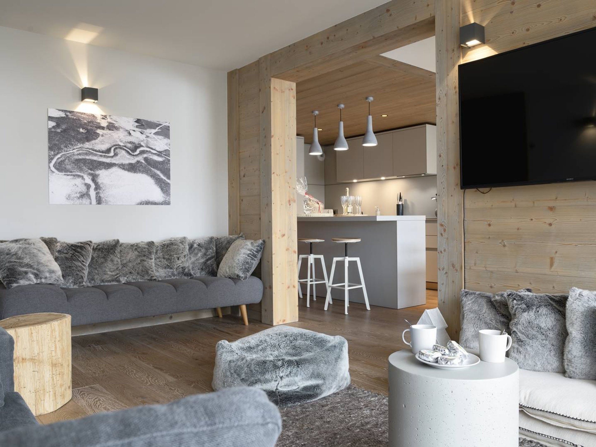 Appartement 5 pièces 8 personnes avec balcon - Résidence phoenix - Courchevel 1550