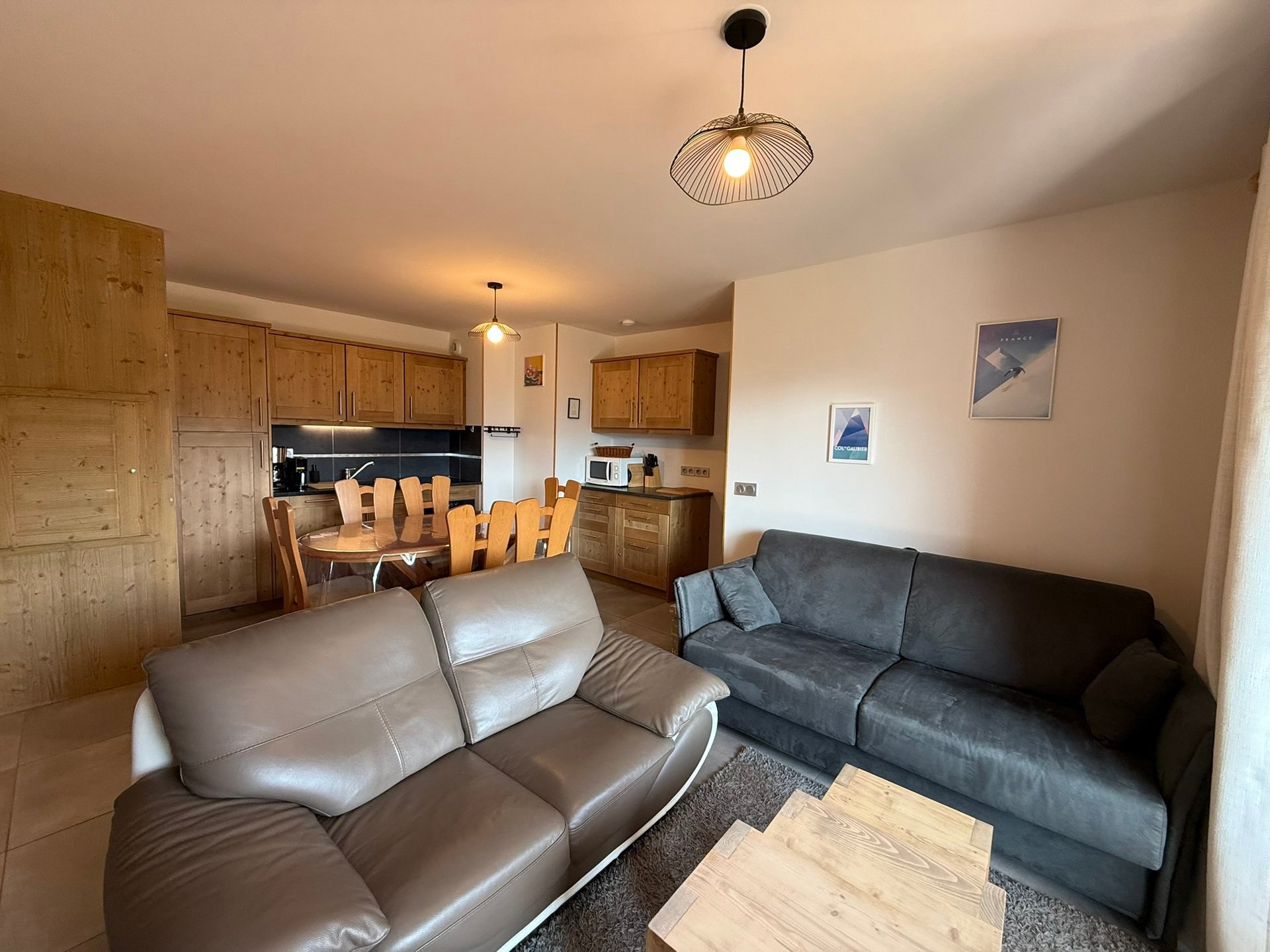 3 pièces 6 personnes - Appartements AKASHA A - Les Saisies