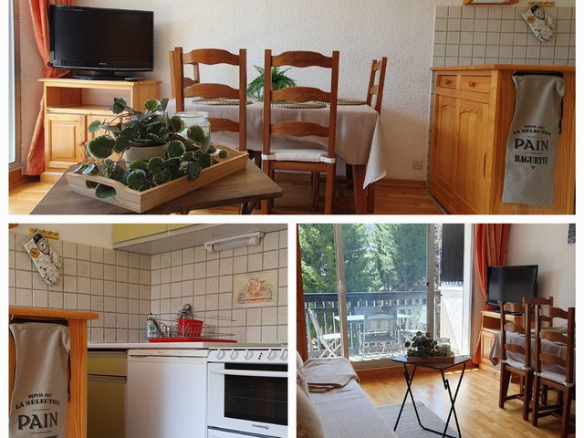 Studio 4 personnes avec balcon - Serre Chevalier 1400 - Villeneuve