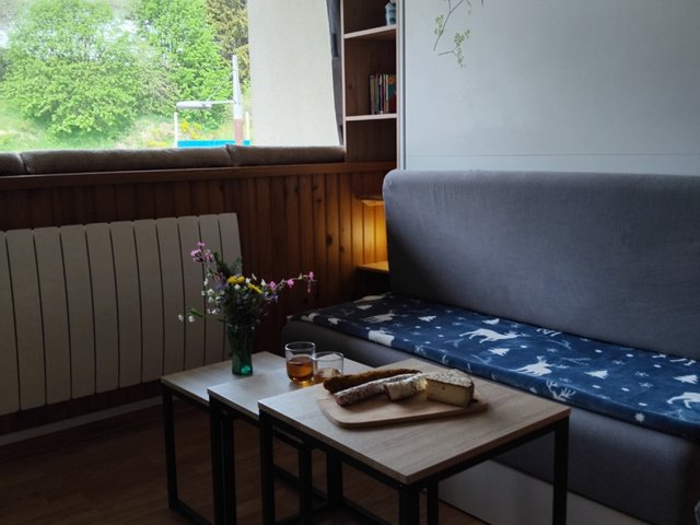 Studio 5 personnes avec balcon - Super-Besse