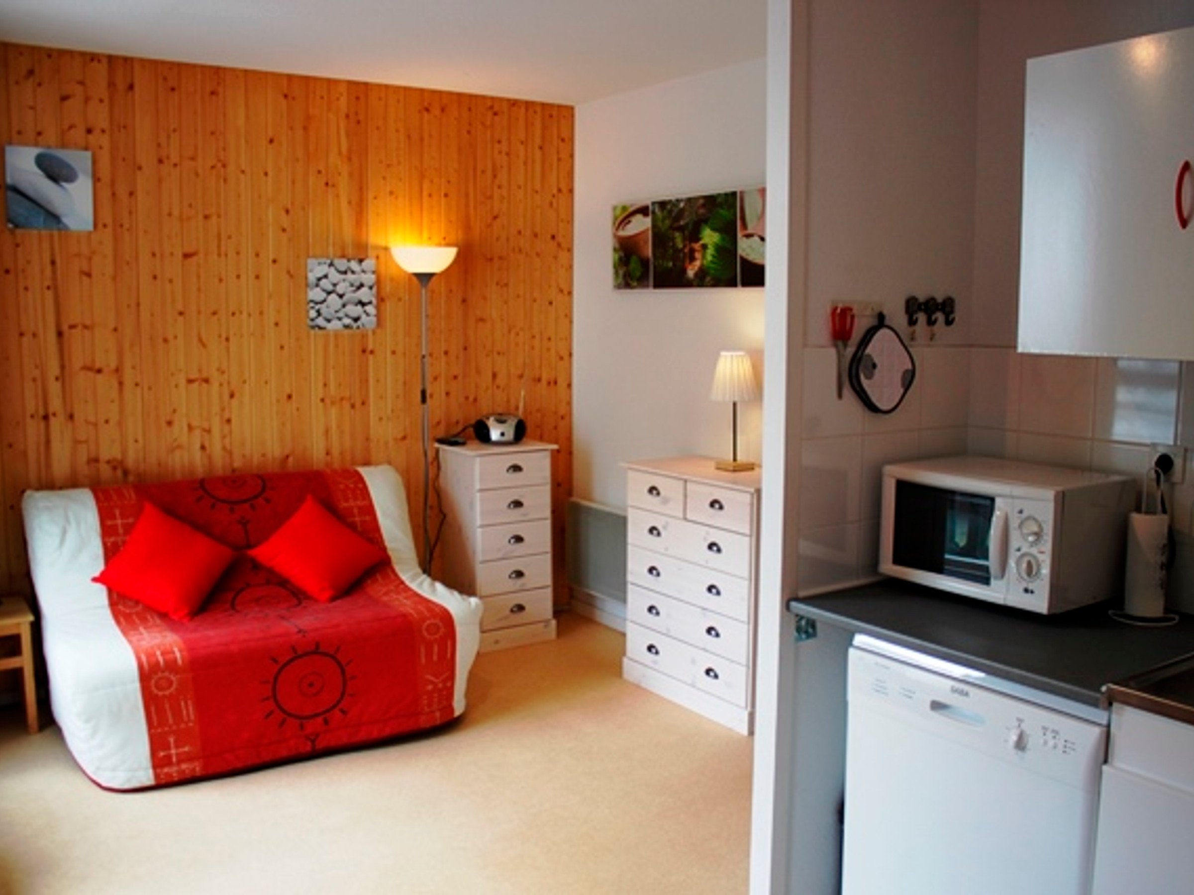 Studio 4 personnes avec balcon - Studio 4 personnes avec balcon - Super-Besse