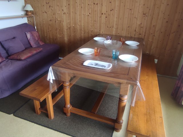 Appartement 3 pièces 6 personnes avec balcon - Super-Besse