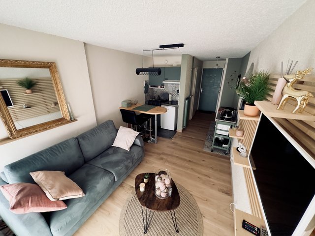 Studio 2 personnes avec balcon - Les Carroz d'Araches