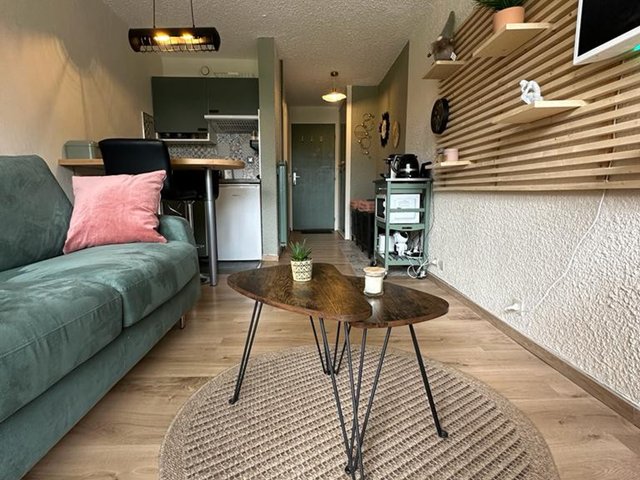 Studio 2 personnes avec balcon - Les Carroz d'Araches