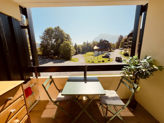 Studio 2 personnes avec balcon - Les Carroz d'Araches