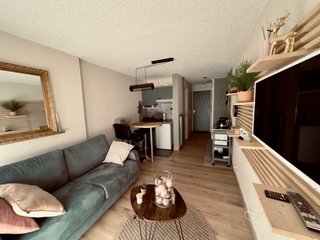 Studio 2 personnes avec balcon - Les Carroz d'Araches