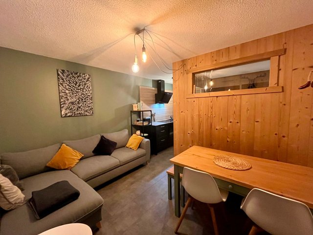 Studio 6 personnes avec balcon - Les Carroz d'Araches