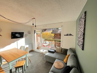 Studio 6 personnes avec balcon - Les Carroz d'Araches