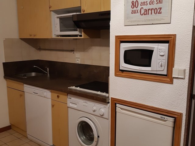 Studio 4 personnes avec terrasse - Les Carroz d'Araches