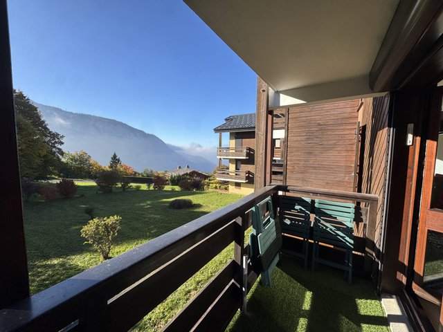 Studio 4 personnes avec balcon - Les Carroz d'Araches