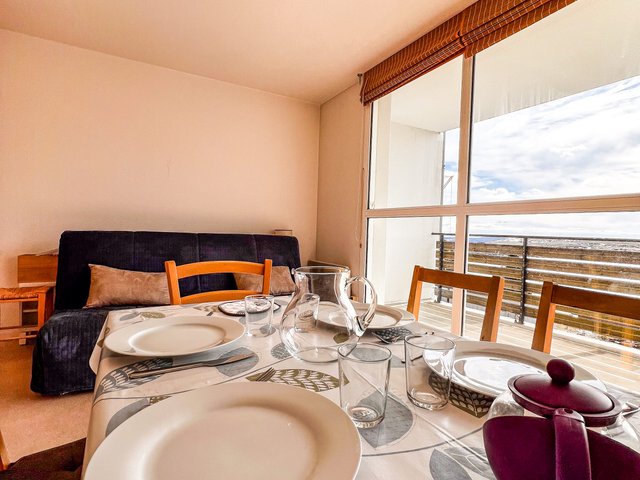 Appartement 2 pièces 6 personnes avec balcon - Super-Besse
