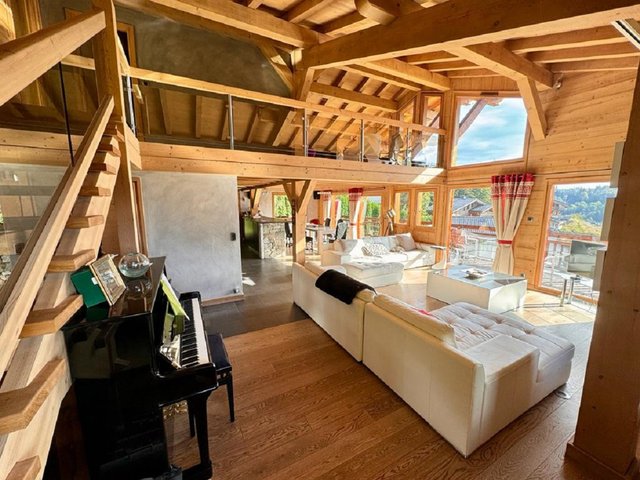 Chalet 6 pièces 8 personnes avec bain à remous - Les Carroz d'Araches