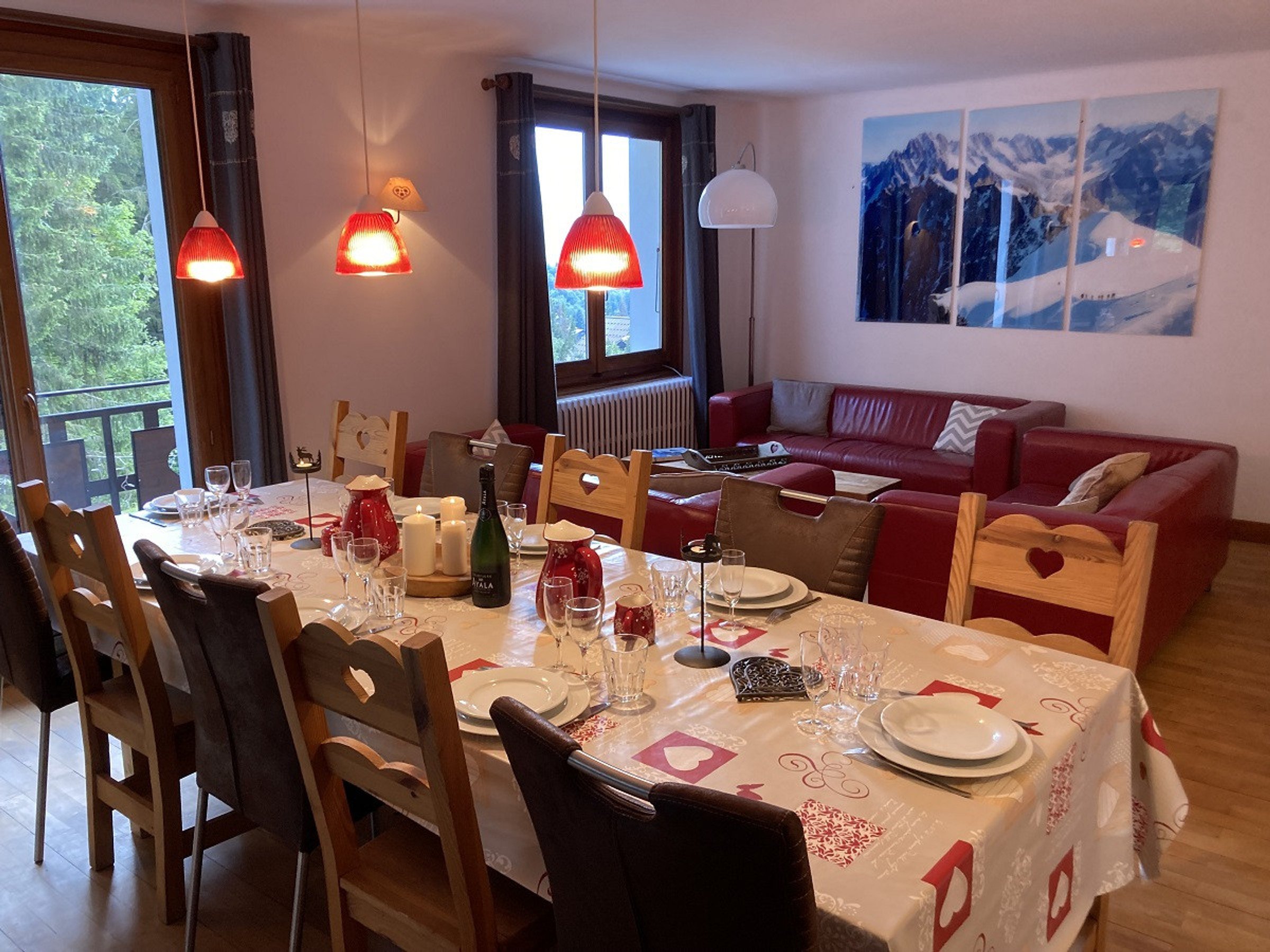 Chalet 6 pièces 10 personnes avec balcon - Chalet 6 pièces 10 personnes avec balcon - Les Carroz d'Araches