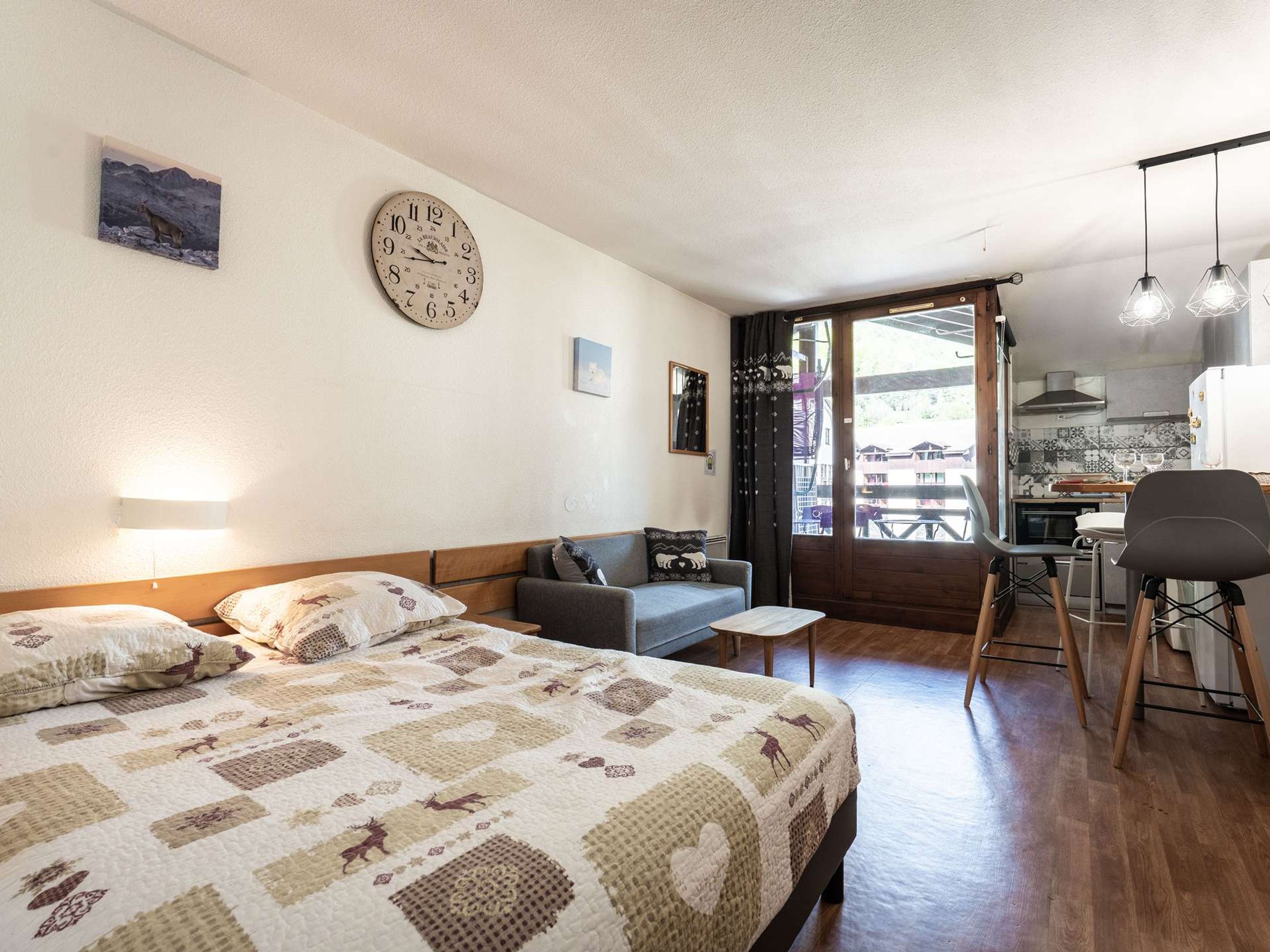 Studio 4 personnes - Résidence CYBELES - Brides les Bains