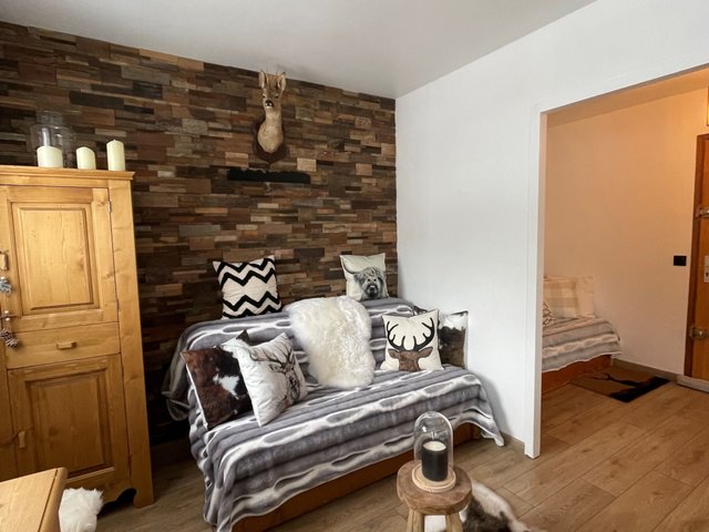 Studio 4 personnes avec balcon - Les Carroz d'Araches