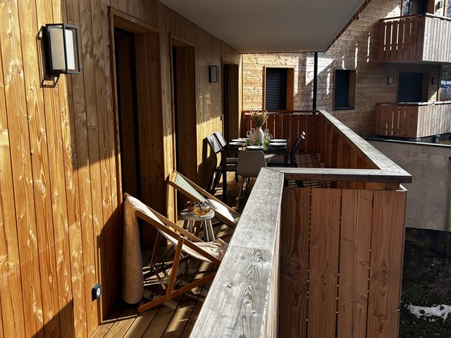 Appartement 4 pièces 8 personnes avec balcon - Les Carroz d'Araches