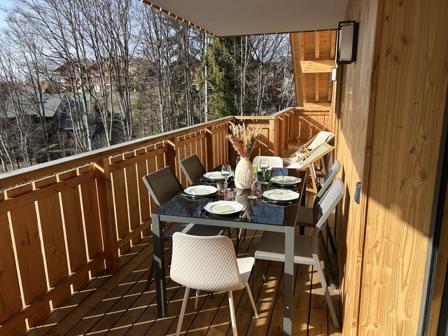 Appartement 4 pièces 8 personnes avec balcon - Les Carroz d'Araches