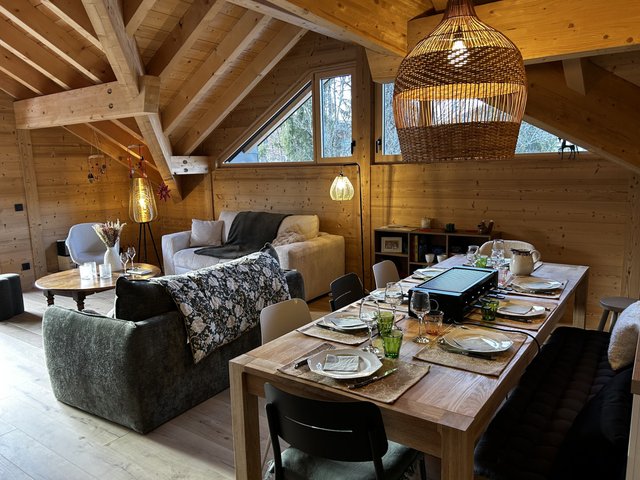 Appartement 4 pièces 8 personnes avec balcon - Les Carroz d'Araches