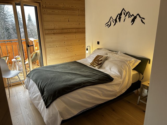 Appartement 4 pièces 8 personnes avec balcon - Les Carroz d'Araches