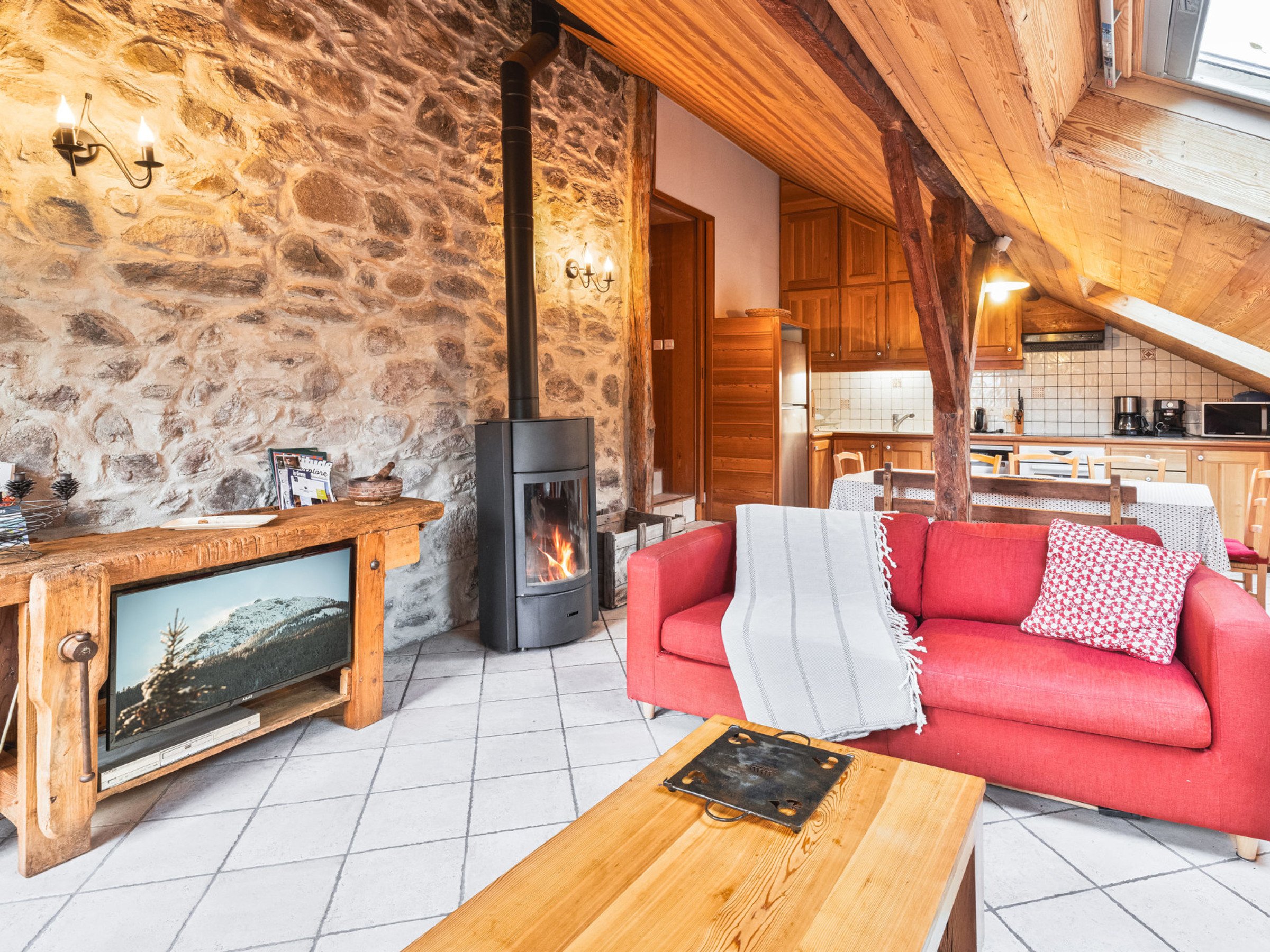 Appartement 3 pièces 7 personnes avec balcon - Appartement 3 pièces 7 personnes avec balcon - Serre Chevalier 1350 - Chantemerle