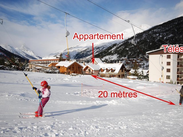 Appartement 4 pièces 6 personnes avec balcon - Serre Chevalier 1400 - Villeneuve