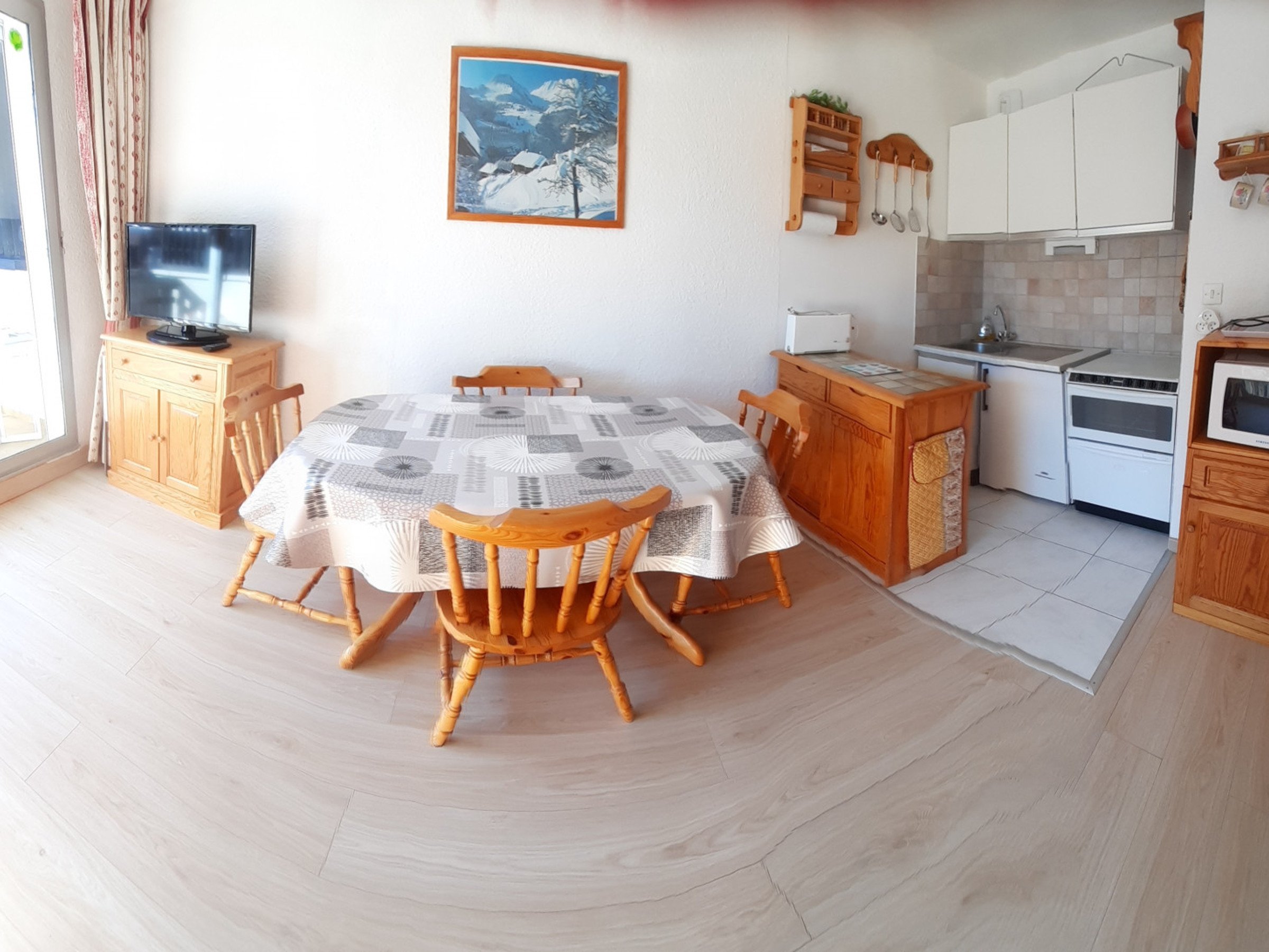 Studio 4 personnes avec balcon - Studio 4 personnes avec balcon - Serre Chevalier 1400 - Villeneuve
