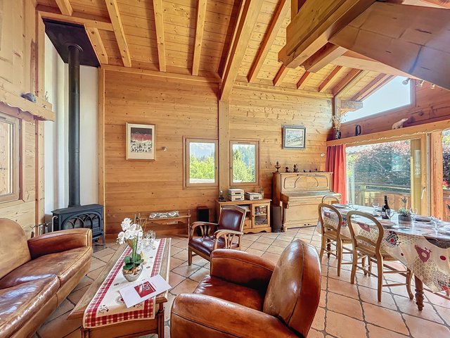 Chalet 4 pièces 7 personnes avec balcon - Combloux