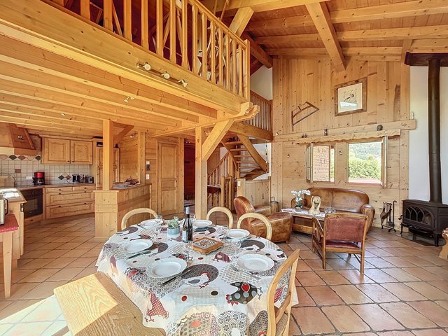 Chalet 4 pièces 7 personnes avec balcon - Combloux
