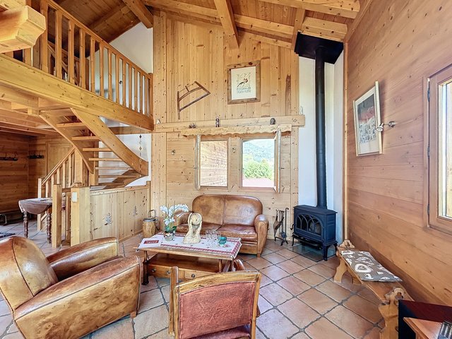 Chalet 4 pièces 7 personnes avec balcon - Combloux