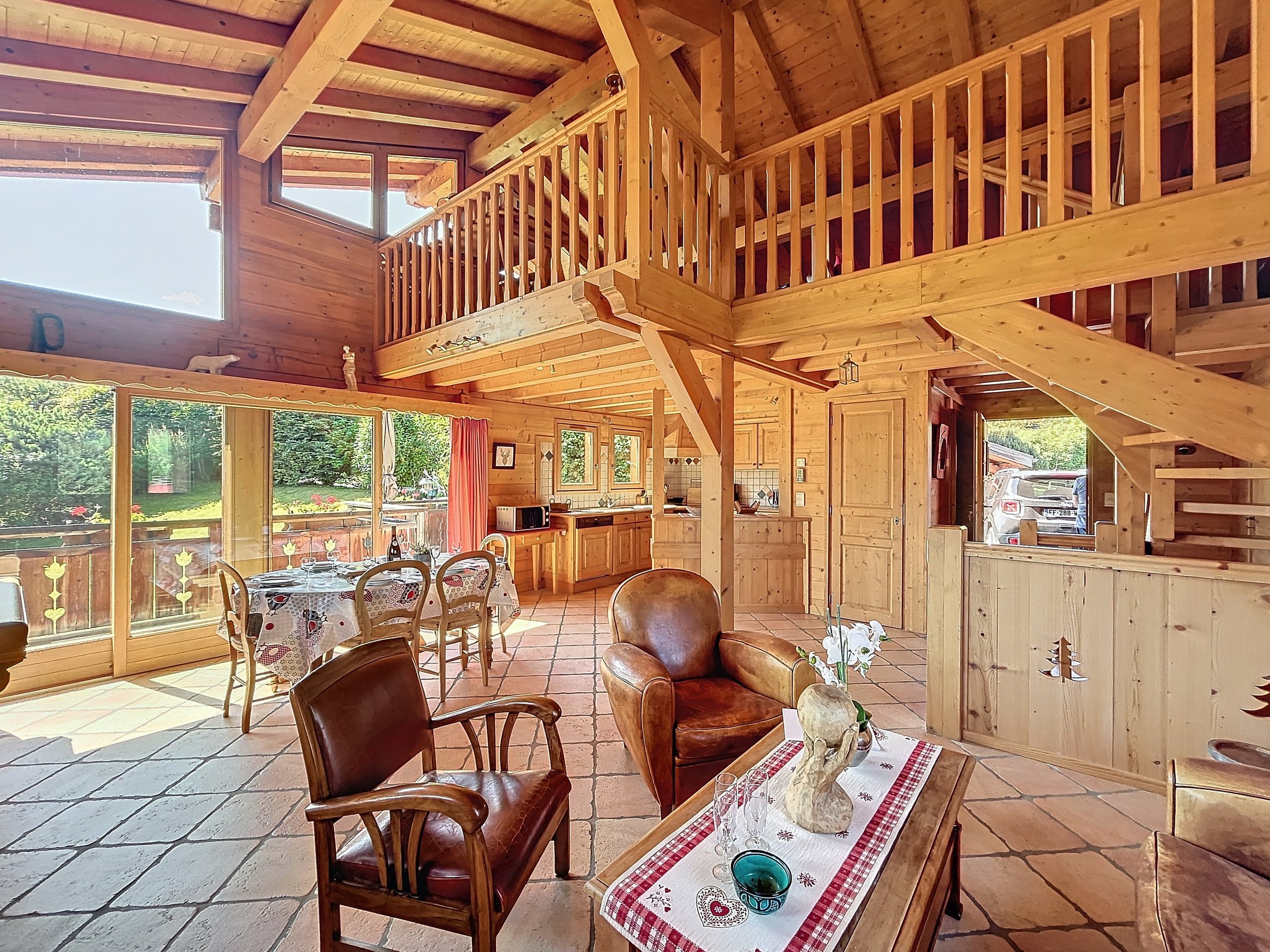 Chalet 4 pièces 7 personnes avec balcon - Chalet 4 pièces 7 personnes avec balcon - Combloux