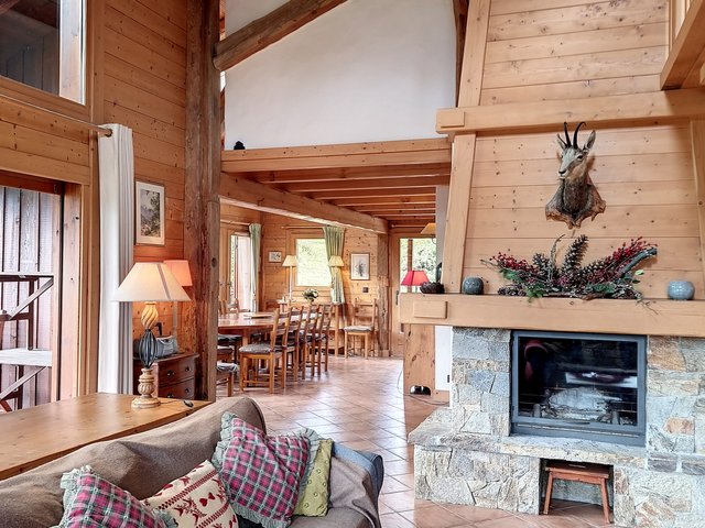 Chalet 9 pièces 14 personnes avec balcon - Combloux