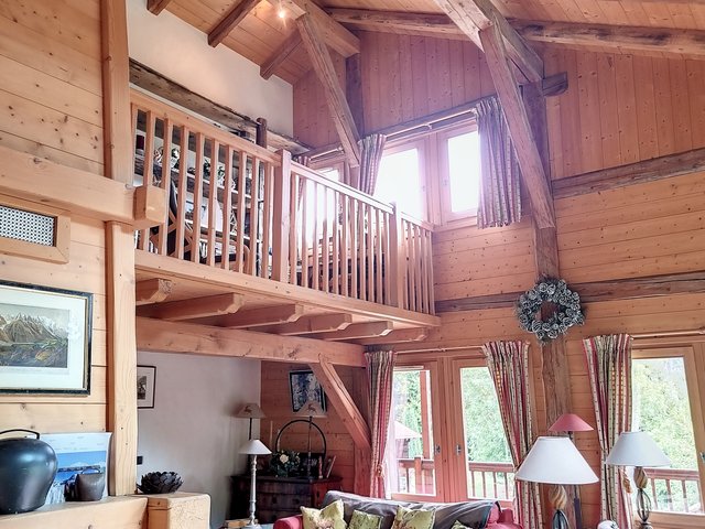Chalet 9 pièces 14 personnes avec balcon - Combloux