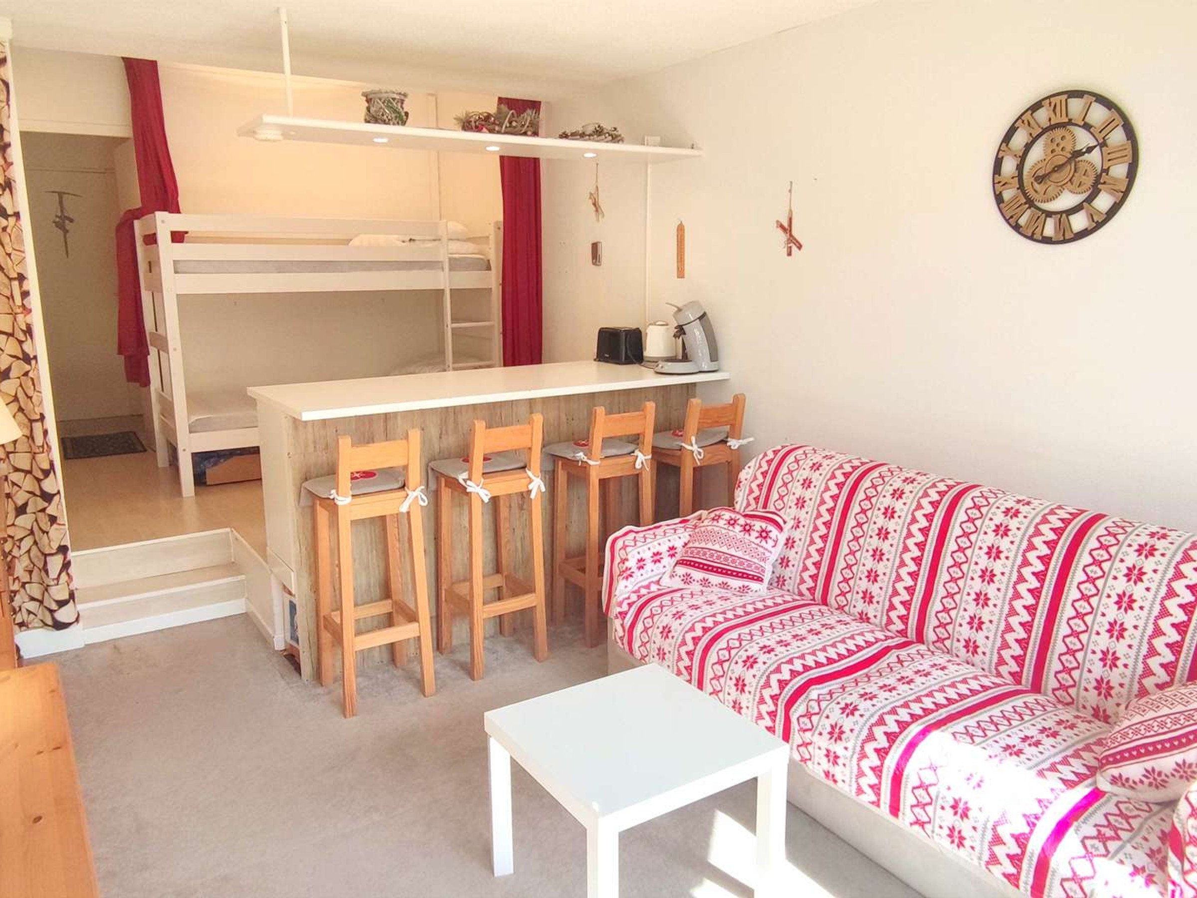Studio 4 personnes - Résidence LAVALETTE C6 - Isola 2000