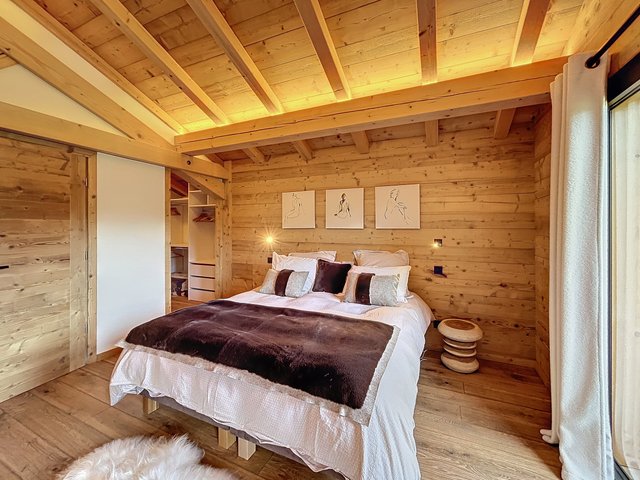Chalet 5 pièces 8 personnes avec balcon - Combloux