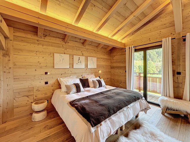 Chalet 5 pièces 8 personnes avec balcon - Combloux