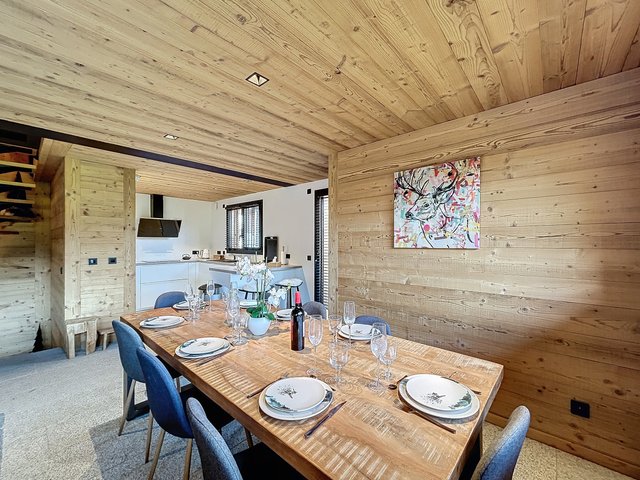 Chalet 5 pièces 8 personnes avec balcon - Combloux