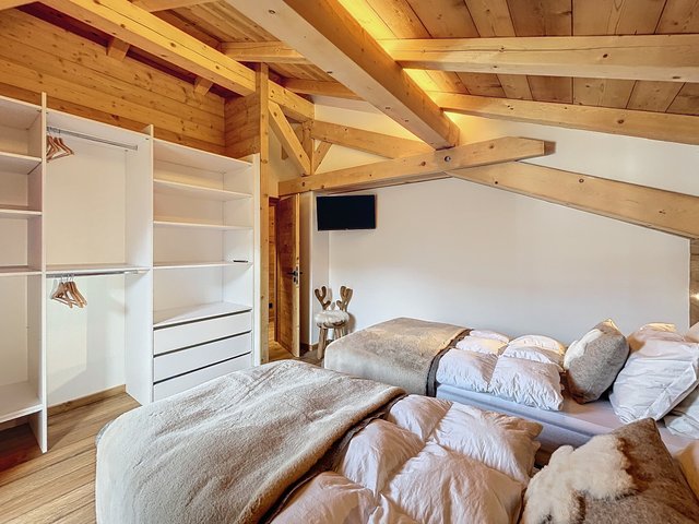 Chalet 5 pièces 8 personnes avec balcon - Combloux