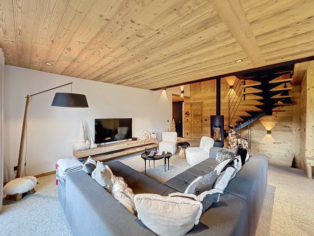 Chalet 5 pièces 8 personnes avec balcon - Combloux