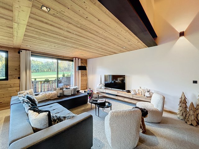 Chalet 5 pièces 8 personnes avec balcon - Combloux