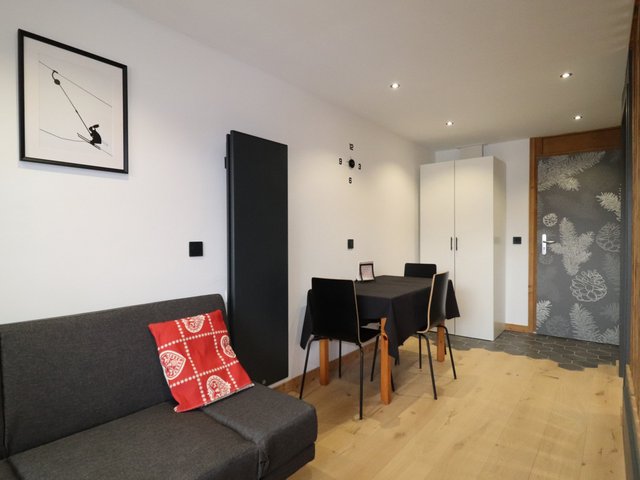 Studio 2 personnes avec balcon - Les Carroz d'Araches