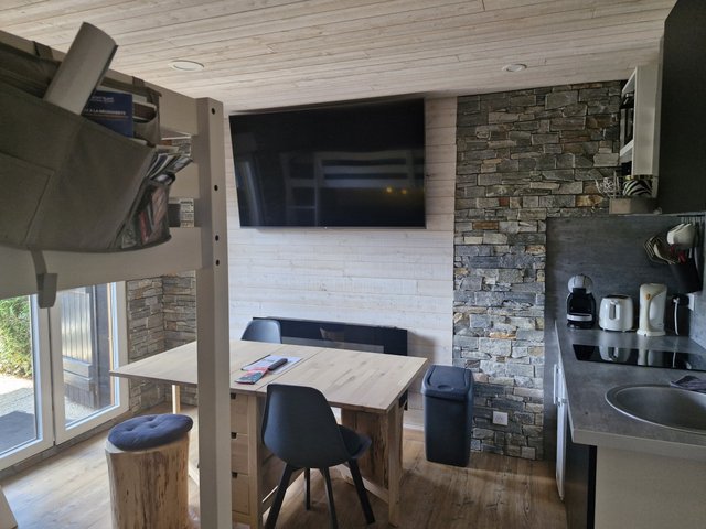 Studio 4 personnes avec terrasse - Les Carroz d'Araches
