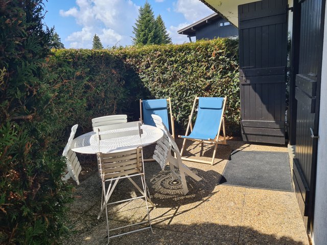 Studio 4 personnes avec terrasse - Les Carroz d'Araches