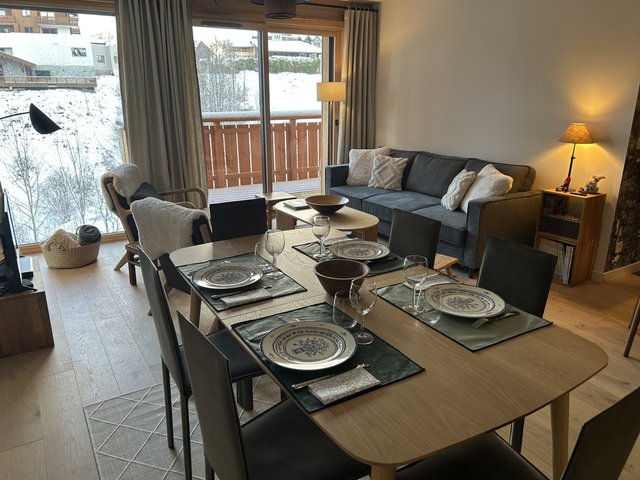 Appartement 3 pièces 6 personnes avec balcon - Les Carroz d'Araches