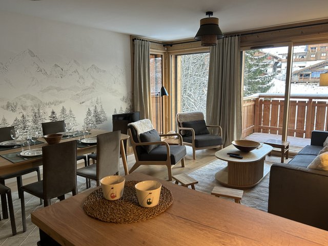 Appartement 3 pièces 6 personnes avec balcon - Les Carroz d'Araches