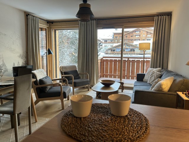 Appartement 3 pièces 6 personnes avec balcon - Les Carroz d'Araches