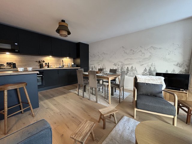 Appartement 3 pièces 6 personnes avec balcon - Les Carroz d'Araches