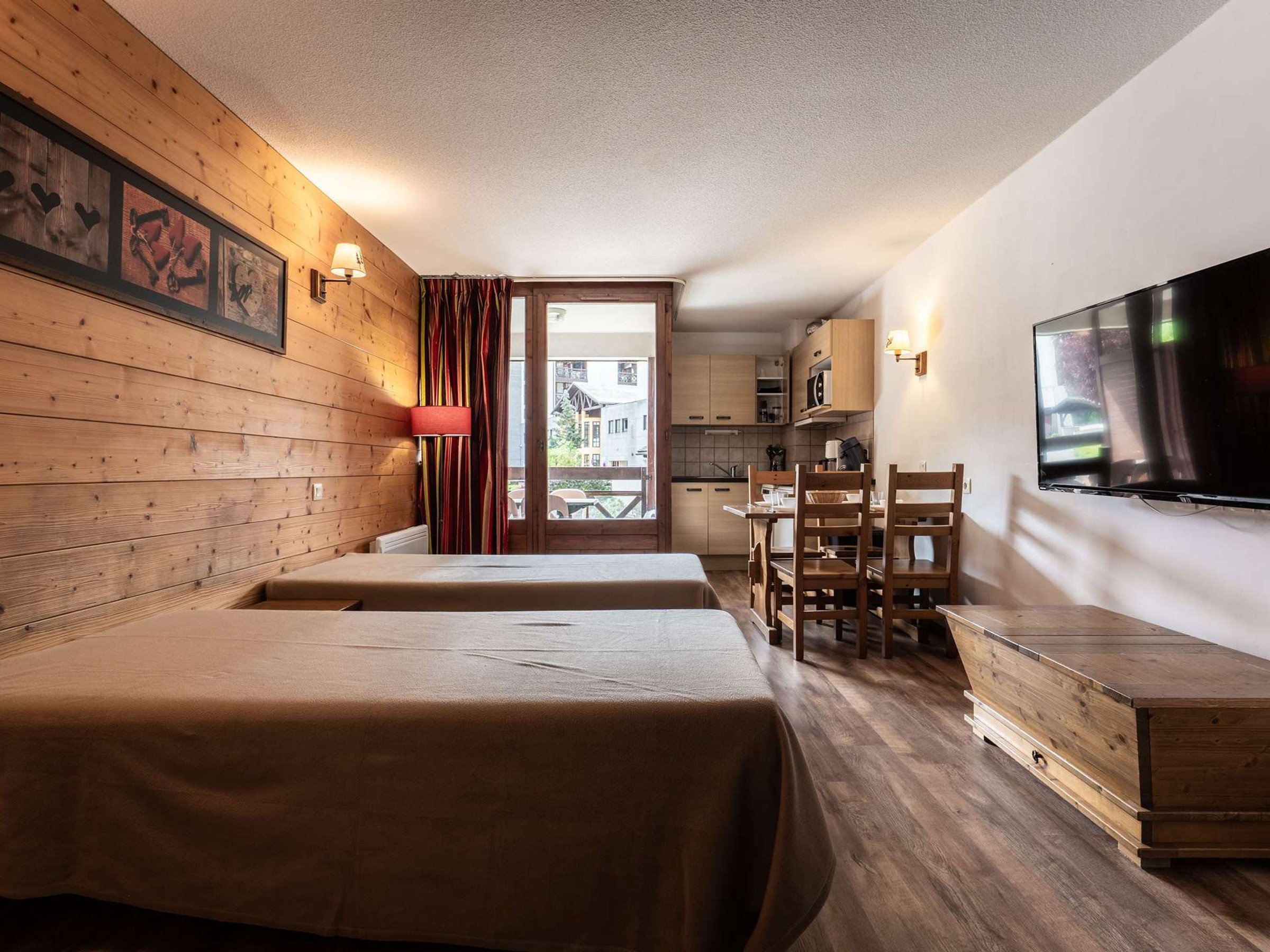 Studio 4 personnes - Résidence CYBELES  - Brides les Bains