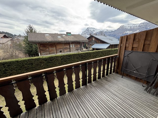 Studio 4 personnes avec balcon - Les Carroz d'Araches